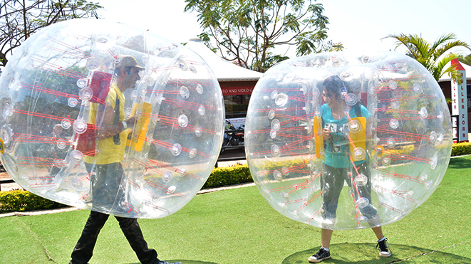 Enjoy Ball Fighting at Della, Lonavla